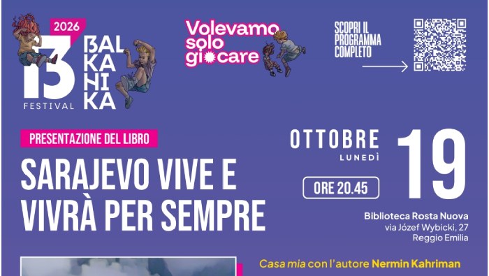 Casa mia. Sarajevo vive e vivrà per sempre
