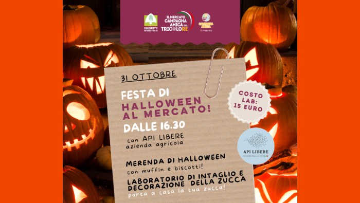 Festa di Halloween al Mercato Tricolore
