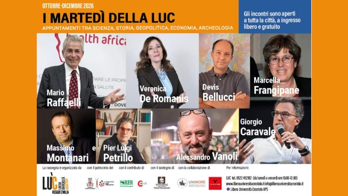 I Martedì Luc 2026. Un frammento alla volta. Dieci lezioni di archeologia
