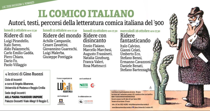 Luc. Il Comico Italiano. Ridere fantasticando
