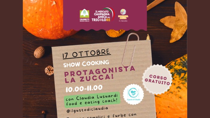 Show cooking - Protagonista la zucca
